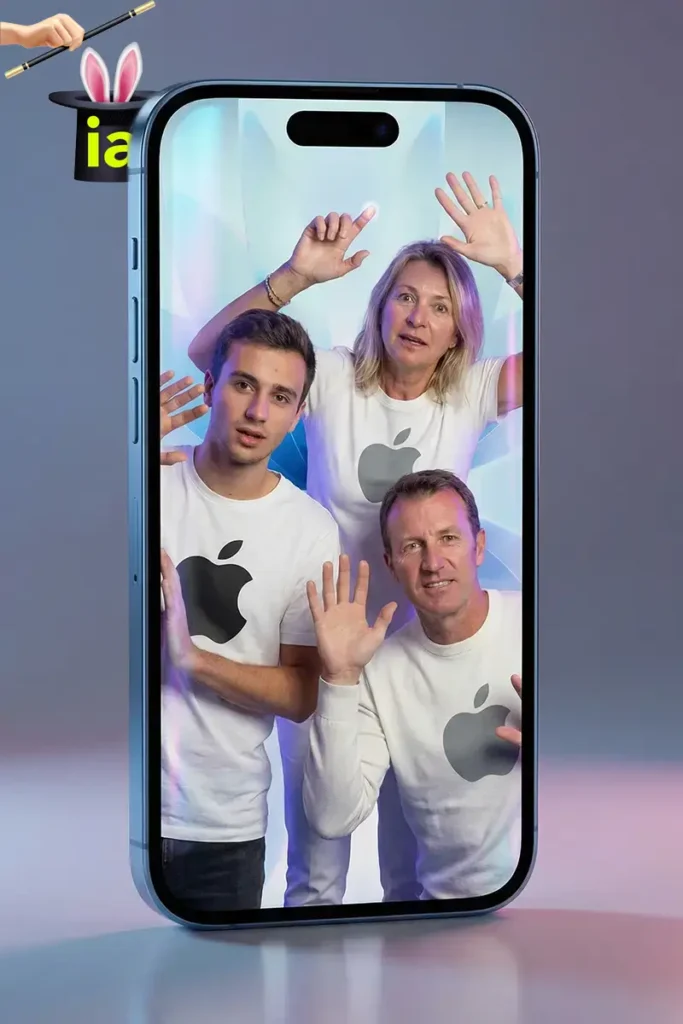 photobooth-animation-ia-apple-paris photobooth ia Apple Paris